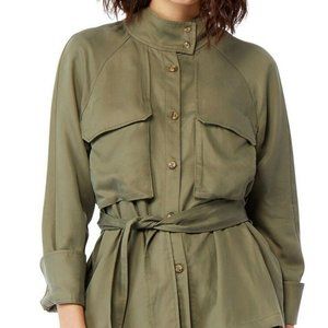 NWT Habitual Emmette Safari Soft Jacket in DEEP GREEN size S
